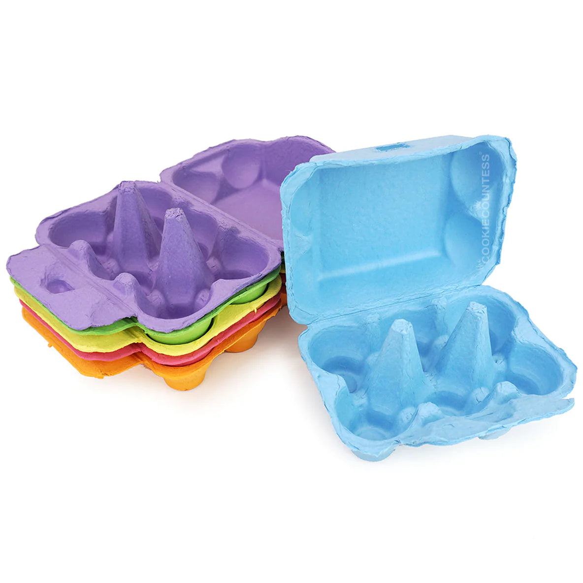 Multicolor Egg Cartons